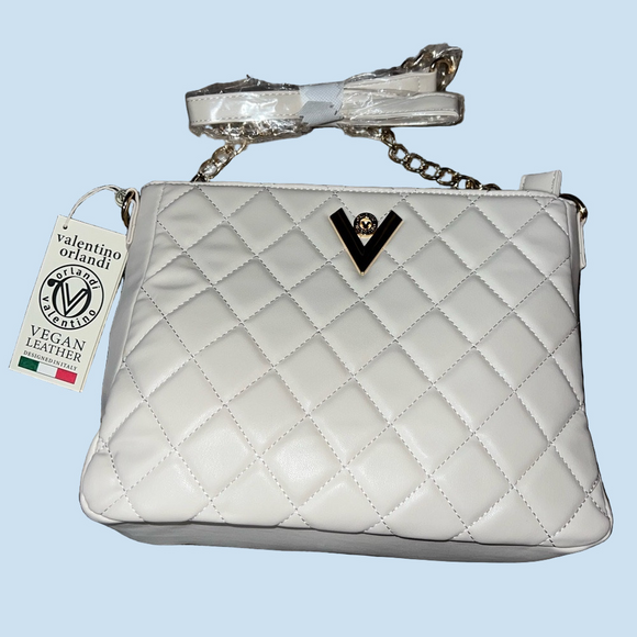 Valentino Orlandi vegan leather crossbody bag